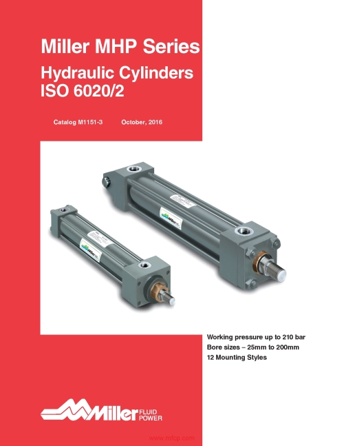 Miller Fluid Power brand Industrial Hydraulic & Pneumatic Cylinders